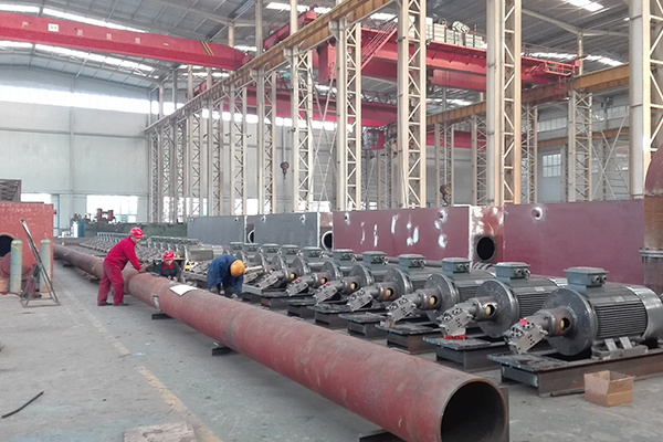 液壓系統裝配(pèi)車間